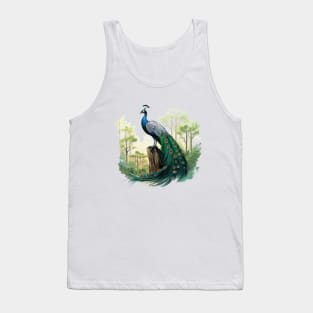 Peafowl Tank Top